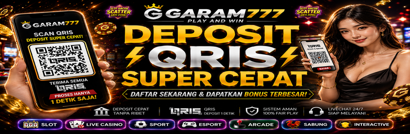 DEPOSIT VIP QRIS SUPER CEPAT